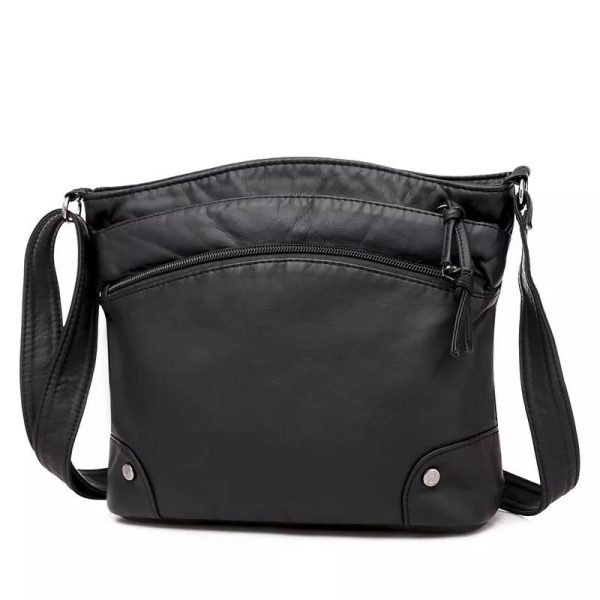 Zoe | Leather shoulder bag - Image 2