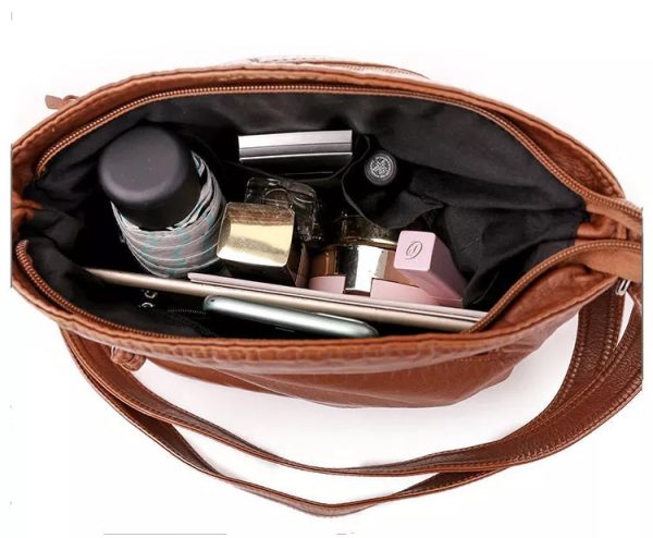 Zoe | Leather shoulder bag - Image 5